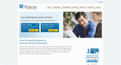 Desktop Screenshot of abacuscc.org